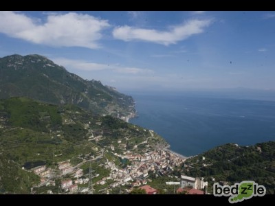 panorama dalla terrazza di Ravello Rooms